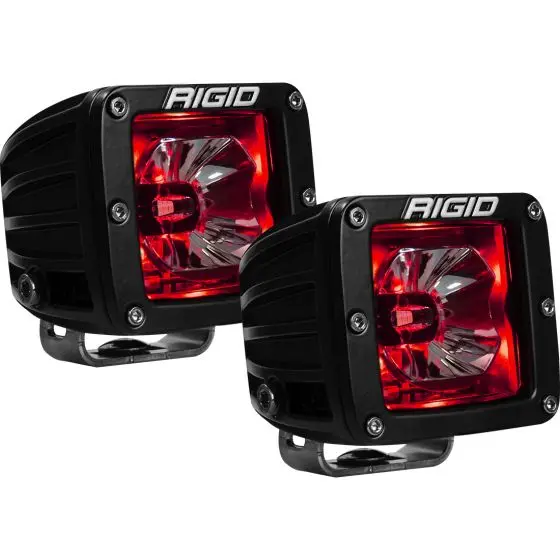 Rigid Par De Neblineros Radiance Pod Red Backligth 1