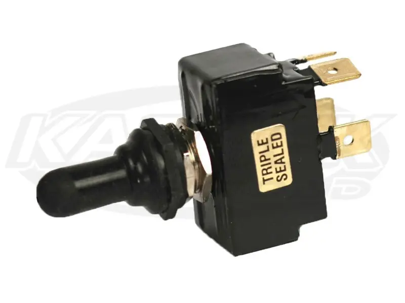 Sealed Double Pole Switch On Momentary/Off/On Momentary W/ Tabs 1