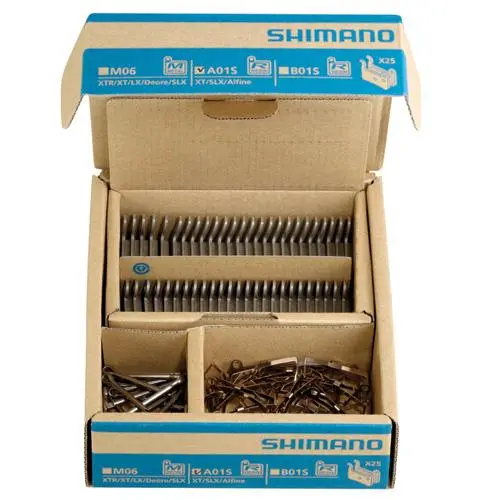 Shimano Disc Brake Pads And Spring, 25 Pairs 1