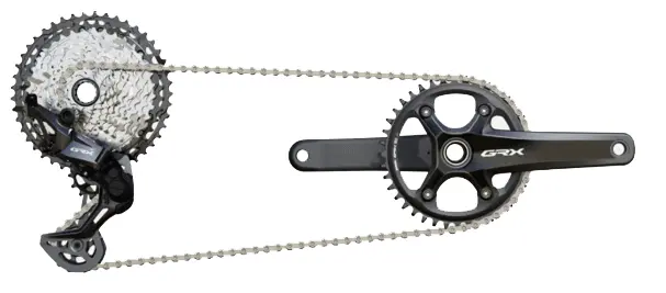 Shimano Grx Rx820 12-Speed Single 10-45T Set Up 1