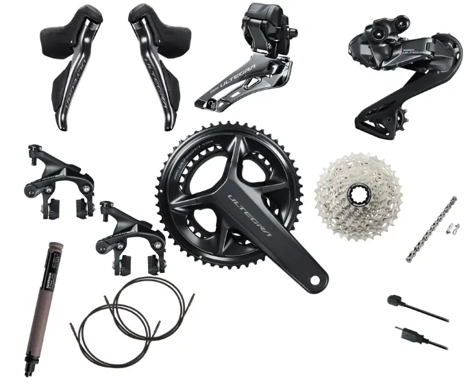 Shimano Ultegra Di2 12-Speed R8150 Rim Brake Set 1