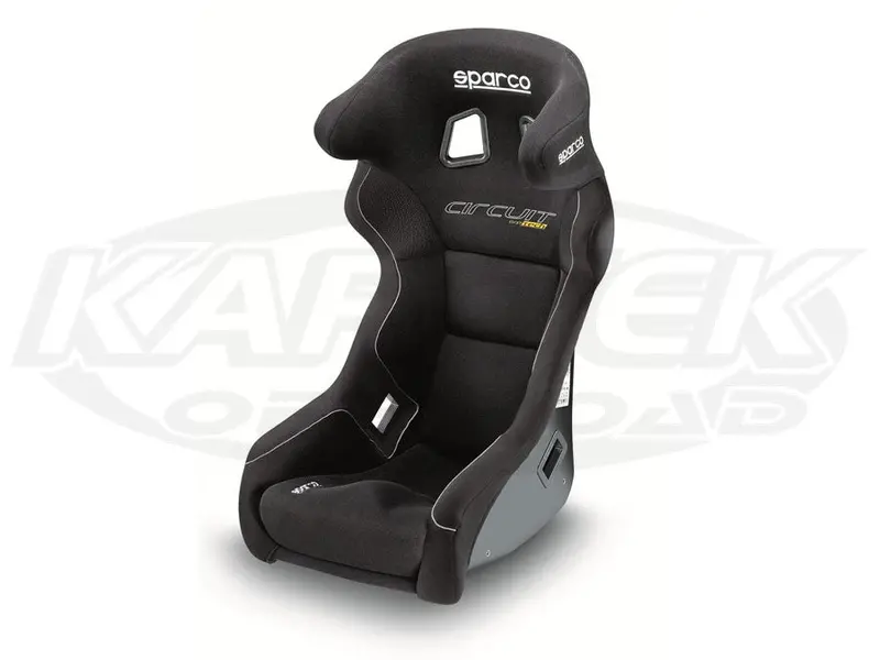 Sparco Circuit Fiberglass Seat Black 1