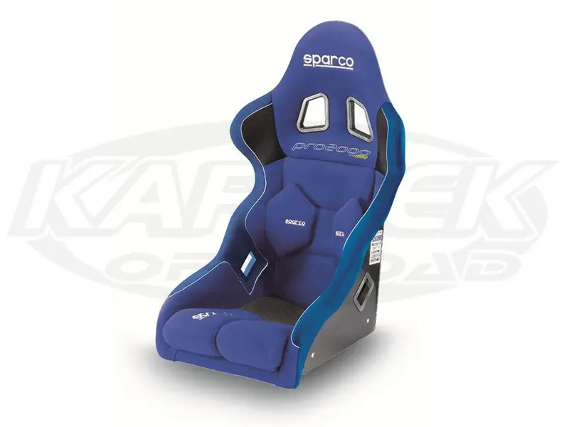 Sparco Pro 2000 Fiberglass Seat Blue 1