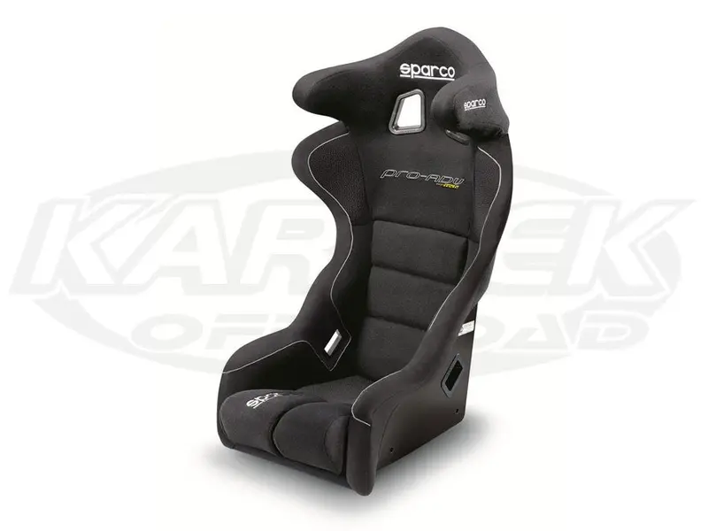 Sparco Pro-Adv Fiberglass Seat Black 1