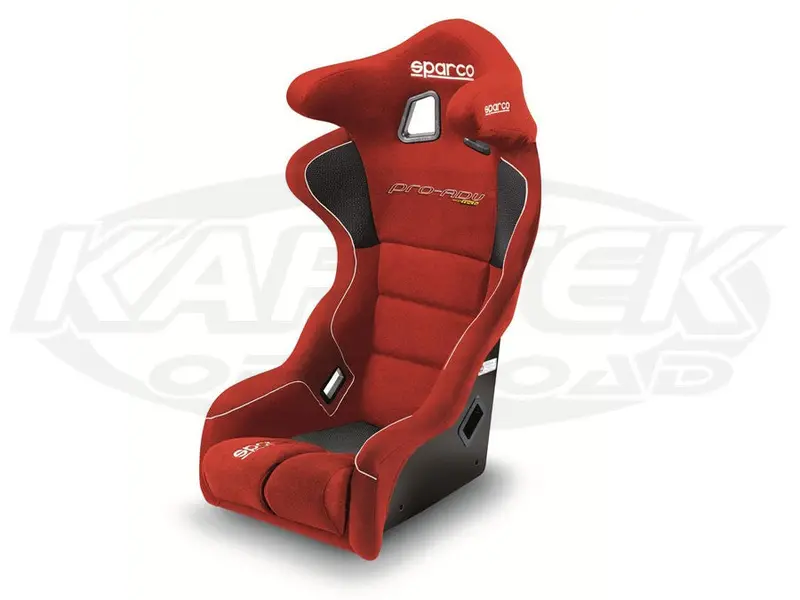 Sparco Pro-Adv Fiberglass Seat Red 1