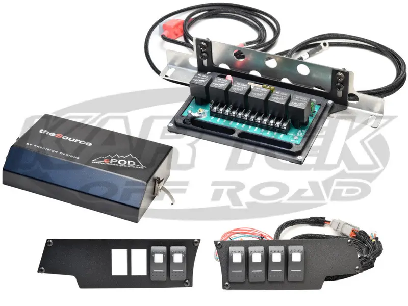 Spod Polaris Rzr Xp1000 2 Seat System Includes 6 Amber Led Contura Rocker Switches Relays And Fuses 1