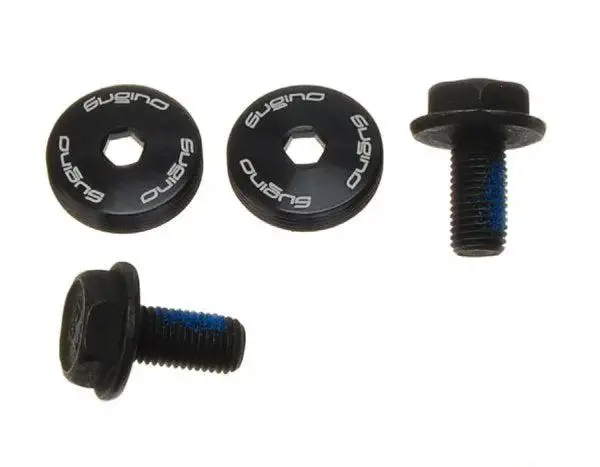 Sugino 75 Crank Arm Dust Caps & Fixing Bolts 1