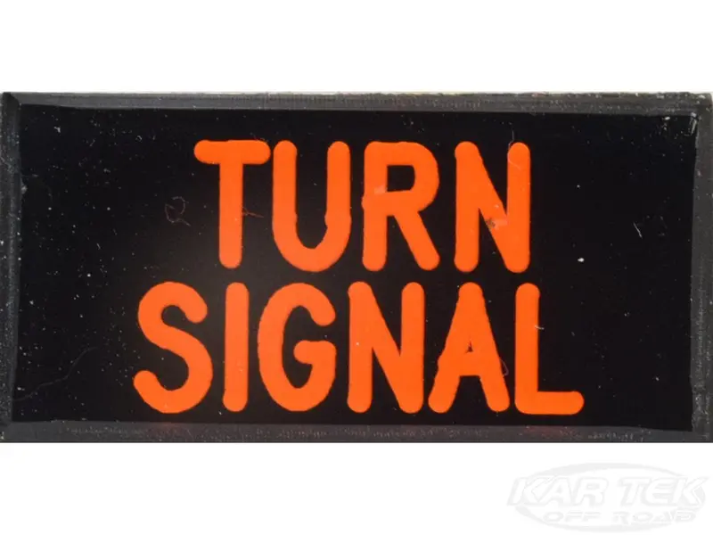 Turn Signal Dash Badge Self Adhesive Id Label For Your Indicator Lights Or Switches 1