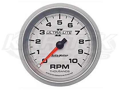 Ultra-Lite Ii 3-3/8" In-Dash Tachometer 10,000 Rpm 1