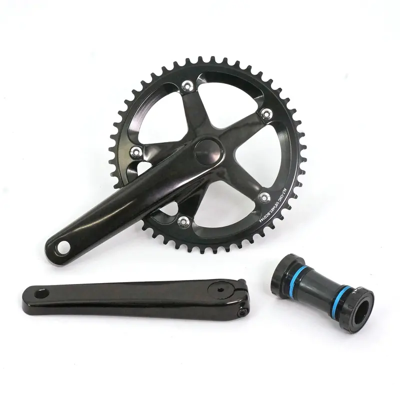 Wabi Fixed Gear/Single Speed Pro Crankset, 48T, 1/8", Incl. Outboard Bb 1