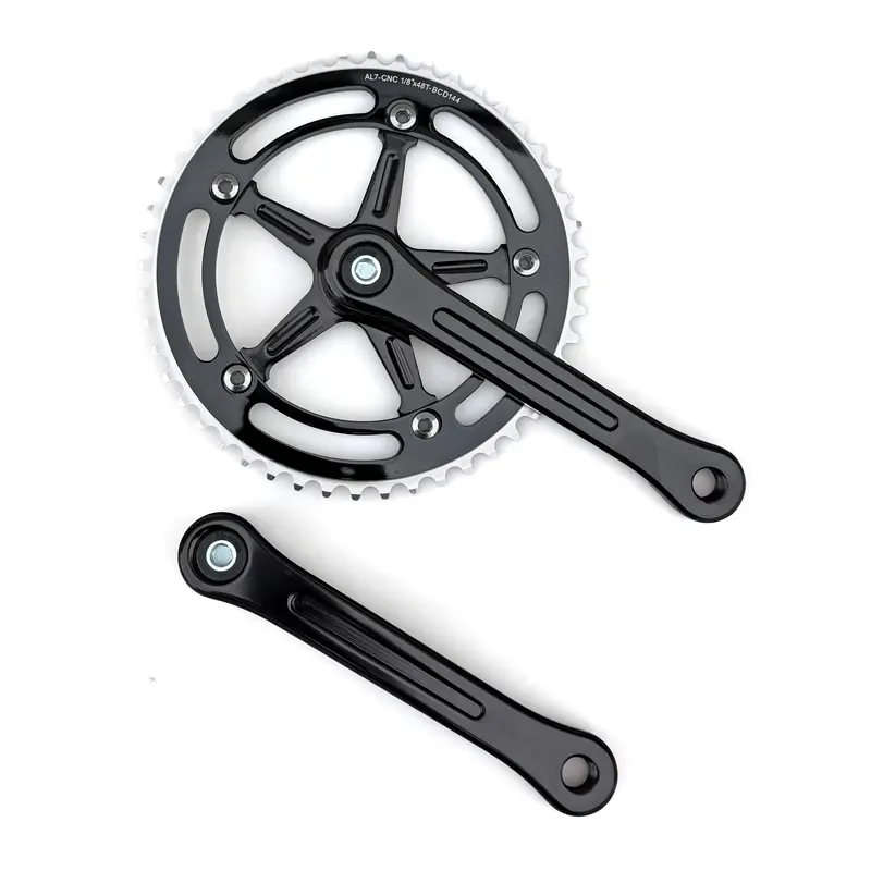 Wabi Fixed Gear / Single Speed Vintage-Style Crankset W/ Bb, 1/8" 1