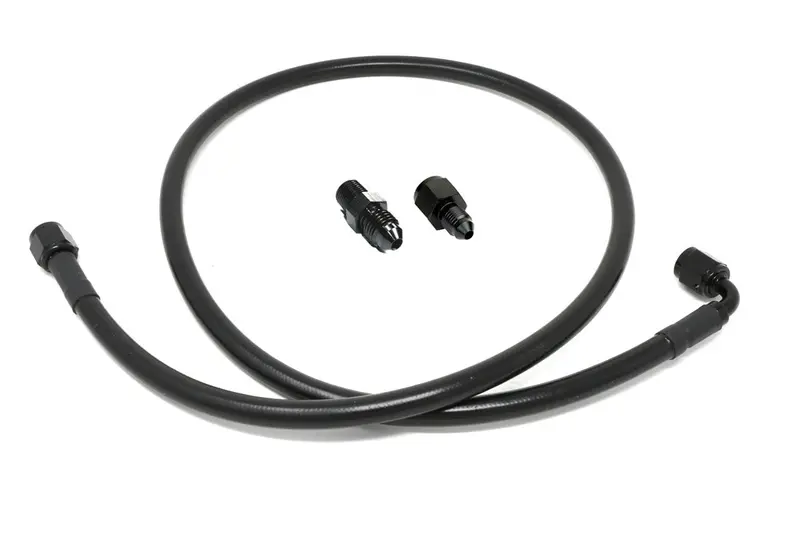 Water/Methanol Injection (Wmi) Solenoid To Nozzle Braided Steel Hardline Kit 1