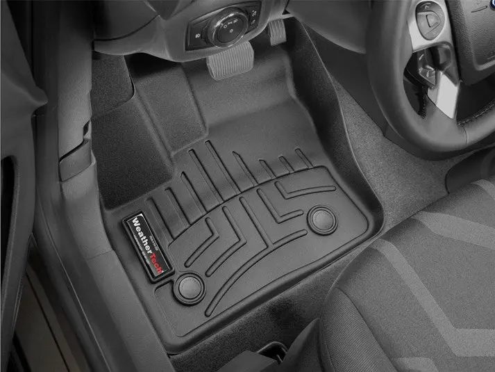 Weathertech 446071 Front Floorliner For 2014–2020 Chevy Silverado & 2015–2020 Cadillac Escalade | Black 1