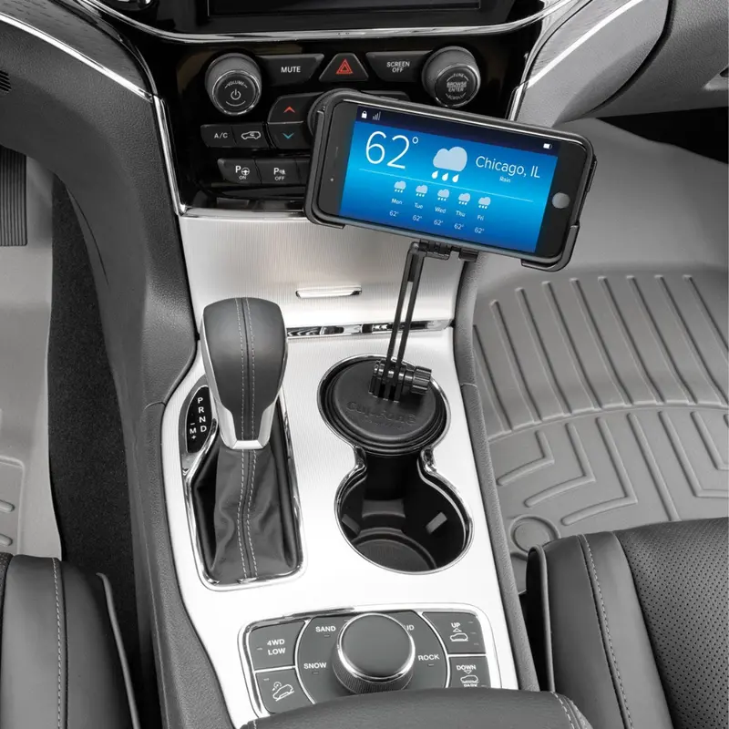 Weathertech Cupfone Soporte De Teléfono Dos Vistas Con Extensión 1