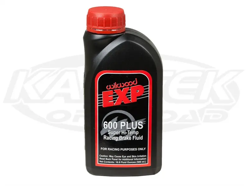 Wilwood Dot 4 Exp 600 Plus Racing Brake Fluid 500Ml Typical Boiling Points 417 Degrees Wet 626 Dry 1