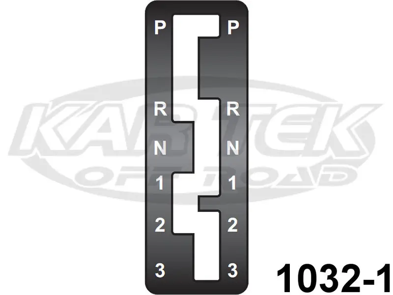 Winters Performance 1032-1 Gate Plate For Turbo-Hydro 400 & 350 Rock Crawler Reverse Pattern 1