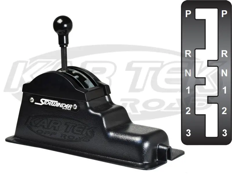 Winters Performance 157-2 Reverse Pattern Turbo-Hydro 350 Sidewinder Shifter With Cable 1