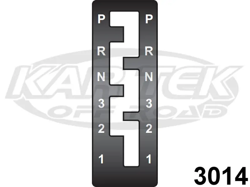 Winters Performance 3014 Gate Plate For Ford C-6 And Ford C-4 Stock Shift Pattern 1