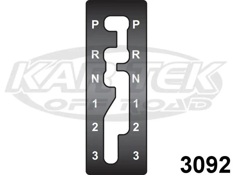 Winters Performance 3092 Gate Plate For Ford C-6 And Ford C-4 Lockout Reverse Shift Pattern 1