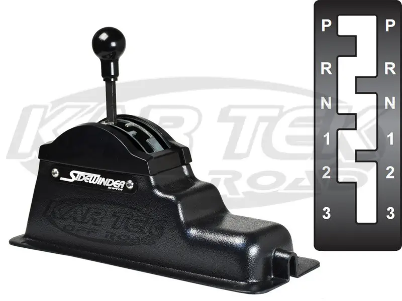 Winters Performance 357-2 Reverse Pattern Ford C-4 Standard Sidewinder Shifter With Cable 1