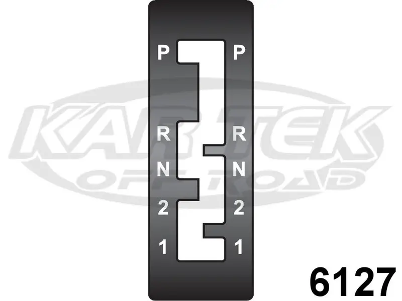 Winters Performance 6127 Gate Plate For Powerglide Stock Shift Pattern 1