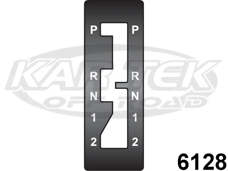 Winters Performance 6128 Gate Plate For Powerglide Reverse Shift Pattern 1