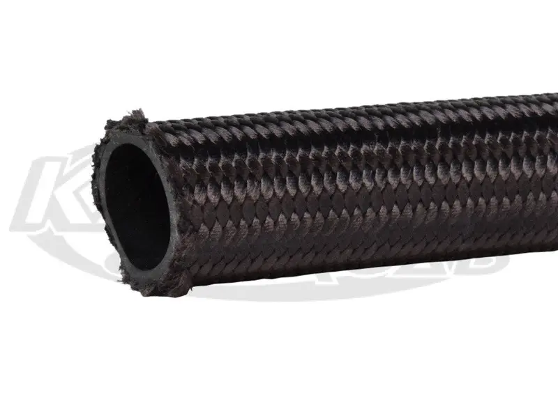 Xrp Black Xr-31 An -16 Lightweight Nylon Braided Hose 7/8" Inside Diameter 1-1/8" Outside Diameter 1