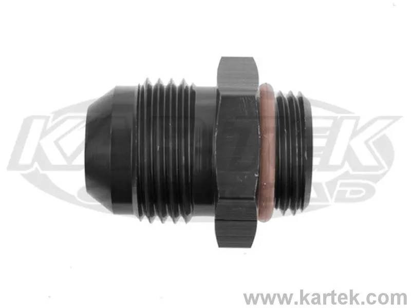Xrp Setrab Oil Coolers 22Mm-1.5 Thread To An -6 Black Anodized Aluminum An Metric Adapter Fittings 1