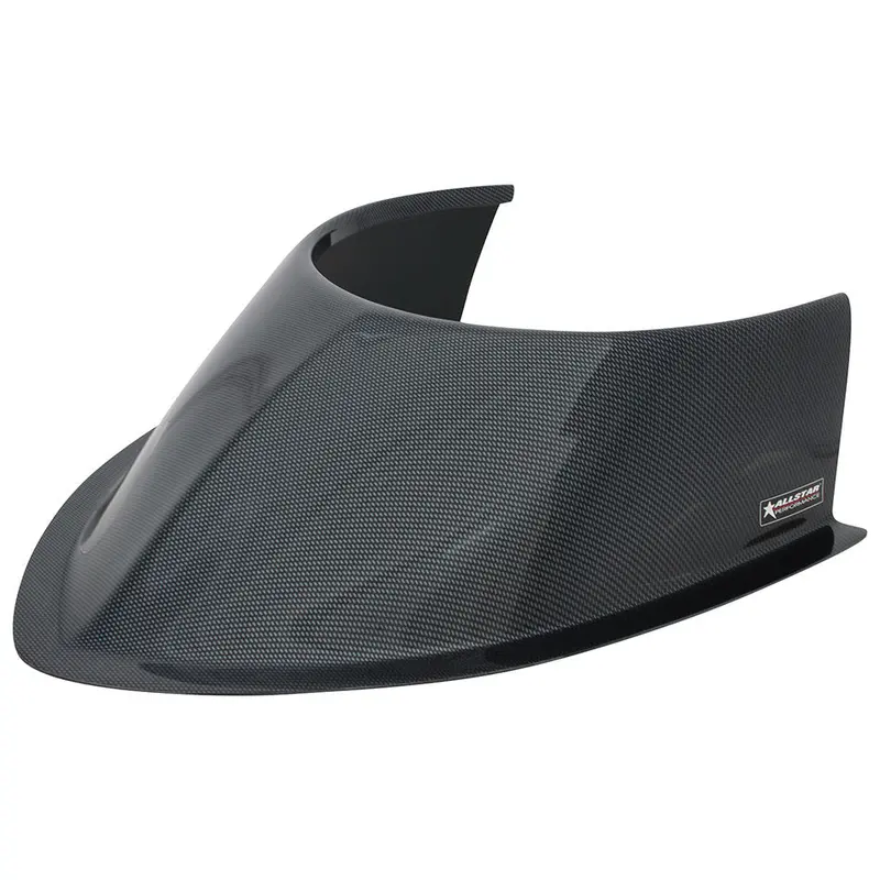 Allstar Performance 23248 Tapered Long Front Hood Scoop – 5.5-Inch Height, Universal Mounting 1