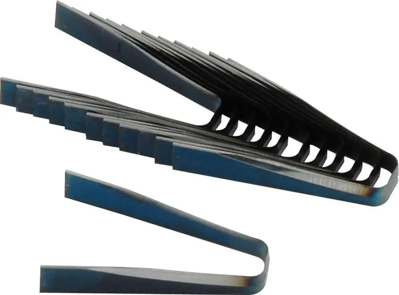 Allstar Performance Flat Blade Terminal Set – #8 Gauge, 8/32" Stud Size, 12-Pack (Part #10274) 1