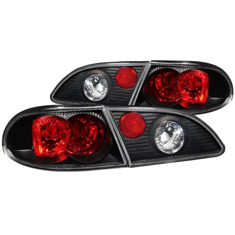 Anzo Usa 221115 Led Tail Light Assembly – Clear Lens, Black Housing, Sold As Pair 1