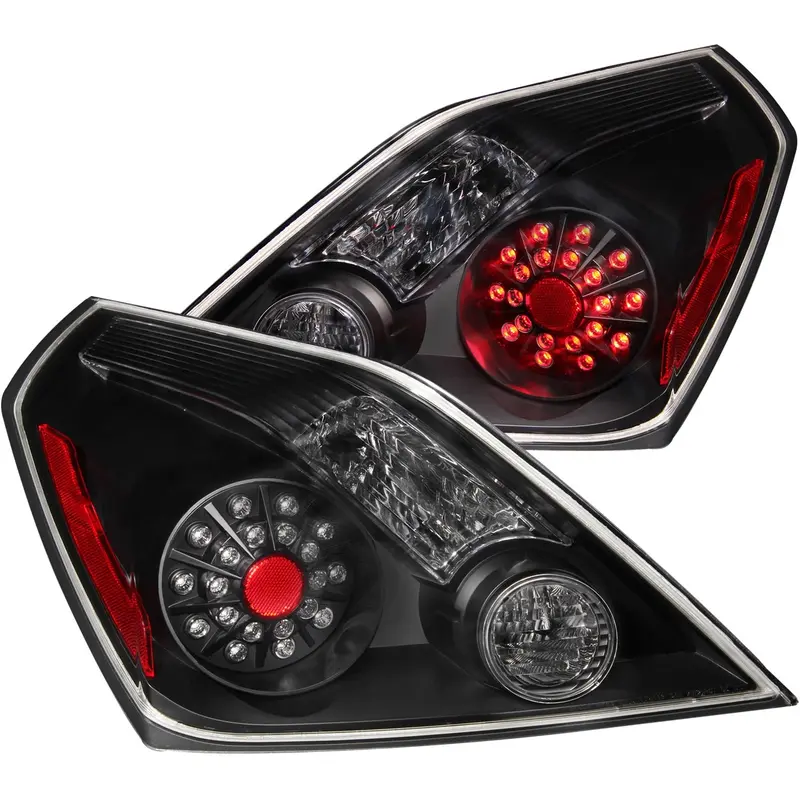 Anzo Usa 321194 Led Tail Light Pair – Clear Lens With Black Housing 1