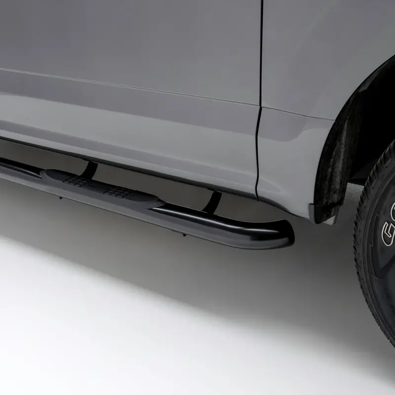 Aries 3-Inch Black Steel Side Bars For Select Toyota Tacoma Models 1