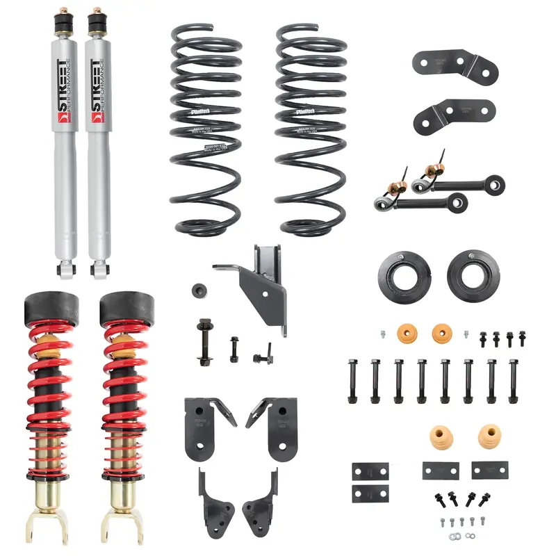Belltech 1061Spc Coilover Conversion Kit – Height-Adjustable Front Suspension System 1