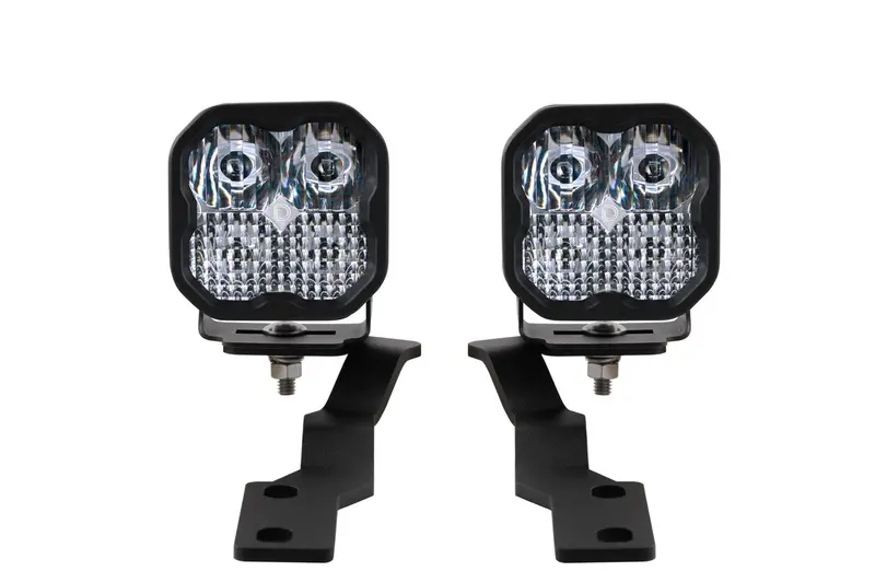 Diode Dynamics Ss3 Led Ditch Light Kit – Pro White Combo For 2016–2021 Toyota Tacoma 1