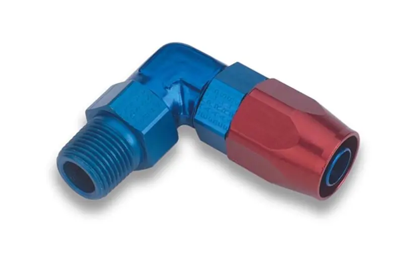 Earl'S 829007Erl Swivel-Seal 90° Npt Hose Fitting With Rotating Seal 1