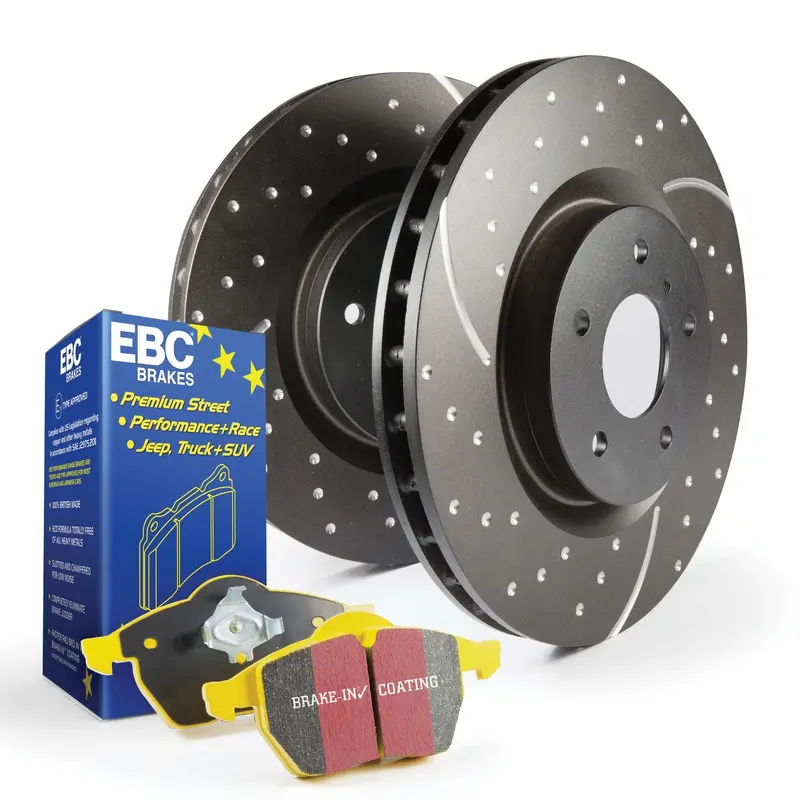 Ebc Brakes S5Kr1123 Yellowstuff Brake Pad And Gd Rotor Combo Kit 1