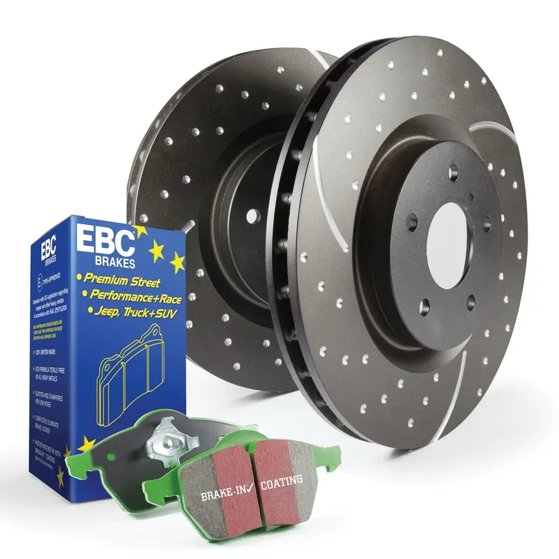 Ebc Greenstuff 2000 Brake Kit With Gd Rotors – High-Performance Street Pads & Rotors 1