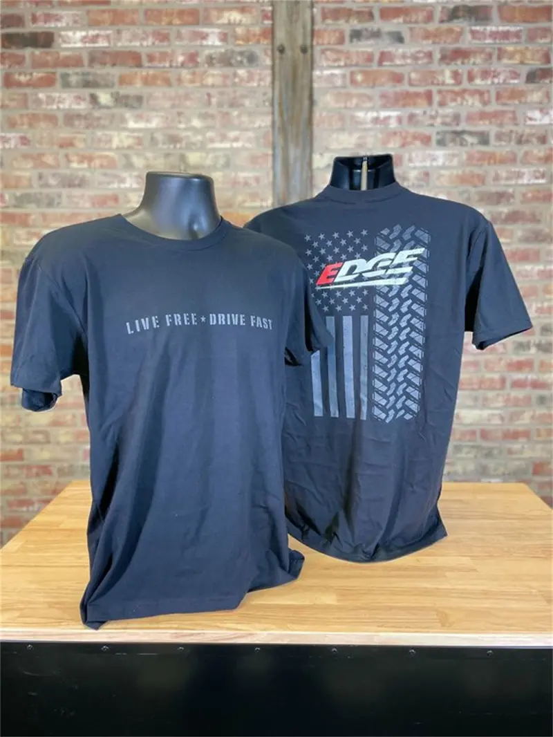 Edge Products 99278 Official Black Edge Performance T-Shirt – Medium Size 1