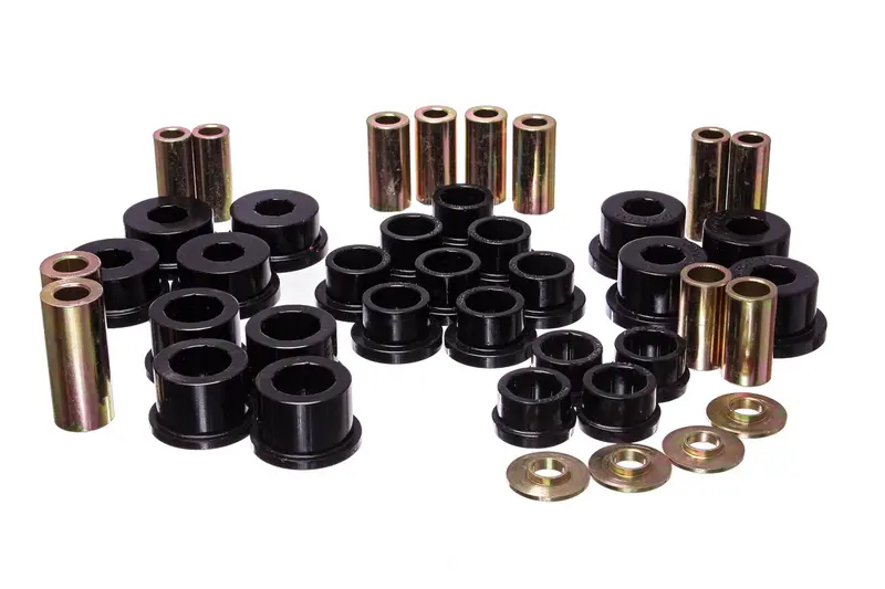 Energy Suspension 11.3110G Rear Control Arm Bushing Kit – Black Polyurethane Performance Upgrade 1
