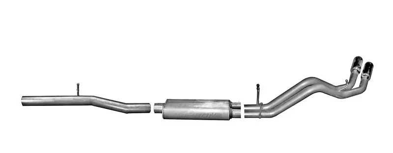Gibson 65679 Stainless Steel Cat-Back Dual Exhaust System 1