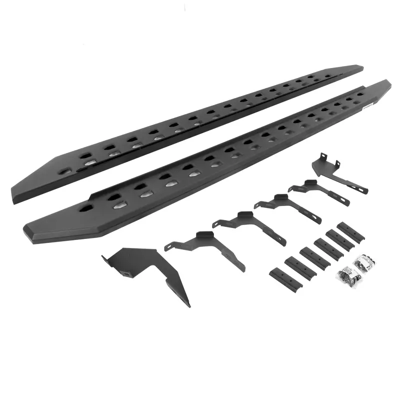 Go Rhino Rb20 Slim Line Running Boards – Full-Length Side Steps With Mounting Kit 1