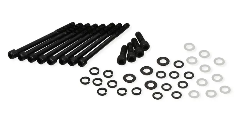Holley 891005B Valve Cover Bolt Kit — Stainless Steel, Engine Dress-Up & Sealing 1