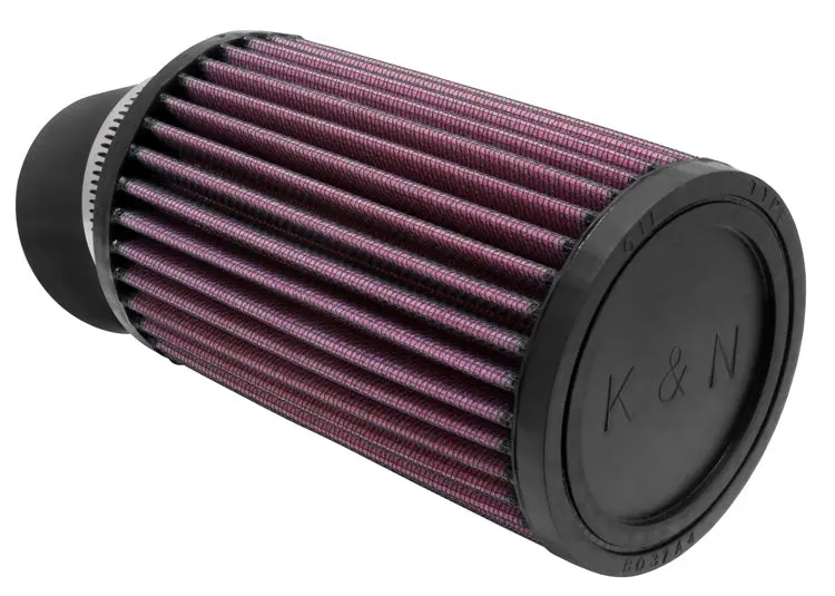 K&N Ru-1770 Universal Clamp-On High-Flow Air Filter – Reusable, Washable, Performance Upgrade 1