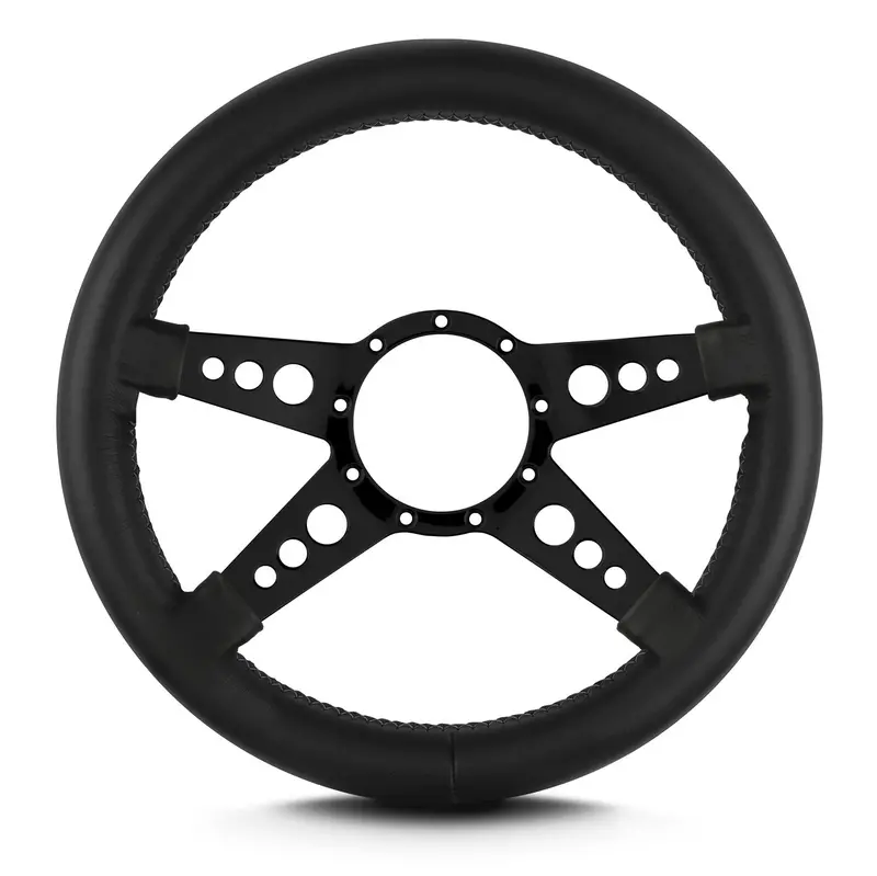 Lokar 94901 Lecarra Mark 9 Gt Steering Wheel – 14-Inch Black Grip With Matching Spokes 1