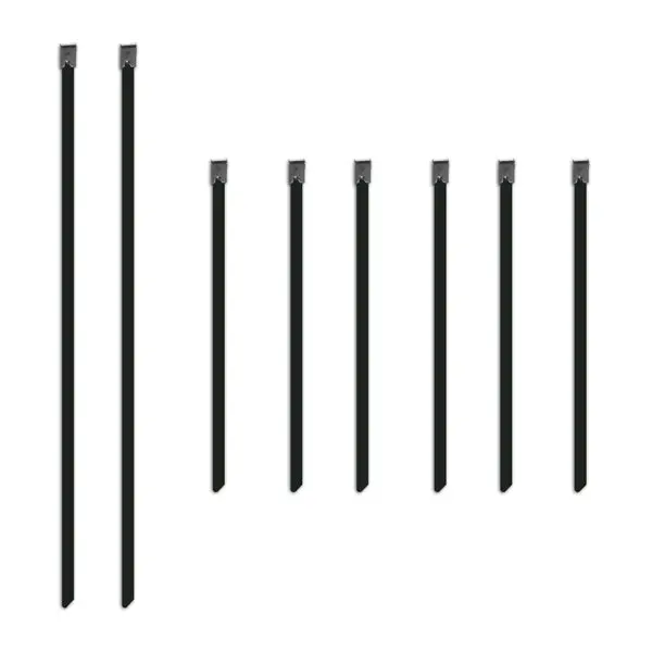 Mishimoto Mmtw-Ties Stainless Steel Reusable Locking Cable Ties 1