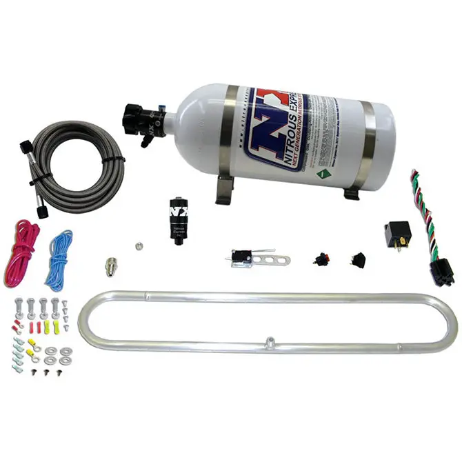 Nitrous Express 20000-10 N-Tercooler Intercooling System With 10-Pound Nitrous Bottle 1