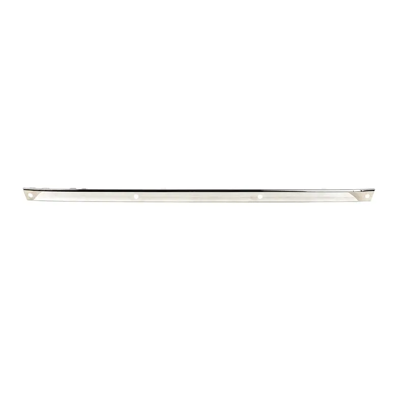 Omnix 12041.14 Chrome Rear Bumper Trim – Includes Parking Light Cutouts 1