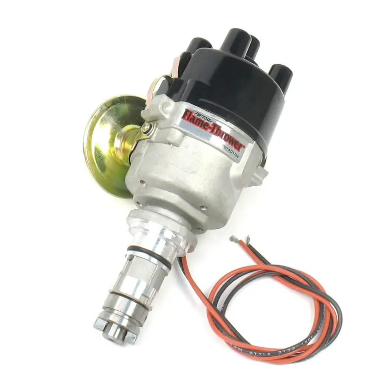 Pertronix Ignitor Ii Distributor – British 4-Cylinder Engine Upgrade With Vacuum Advance And Top-Exit Cap 1