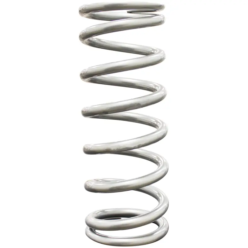 Qa1 9Ht550 High-Travel Coil Spring – 2.5" Id, 9" Length, 550 Lb/In Rate, Powder-Coated Silver 1